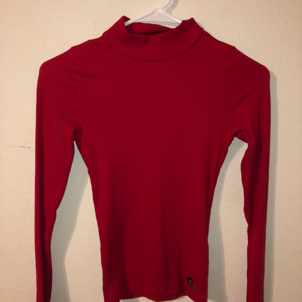 I am selling a red long sleeve shirt
